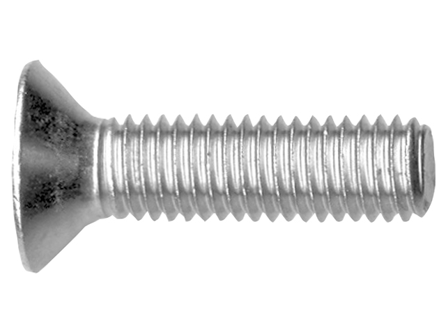 Countersunk Screw, Stainless Steel Flat/H Allen-Socket M10 x 25