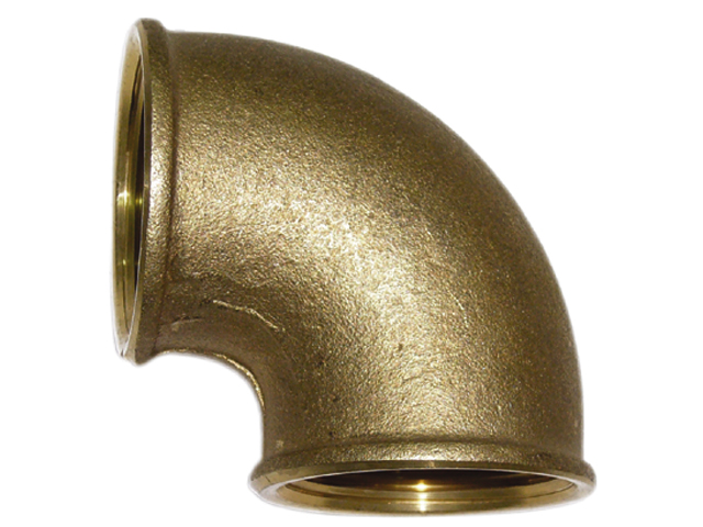 Elbow, Brass 1" Female Fem 90º