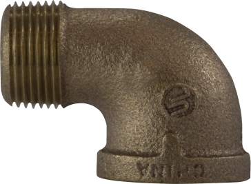 Elbow, Bronze 2" NPT Male Female 90º