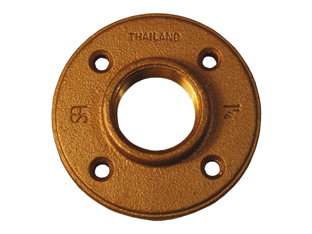 Floor Flange, Bronze 1" Female