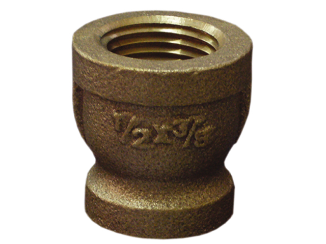 Reducer Coupling, Bronze 1/4to1/8Fpt Tapered