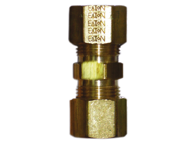 Union, Compression 1/4" Brass