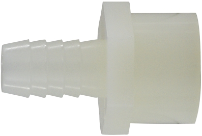 Hose Barb, Nylon 1/2" Hose x 1/2Fpt