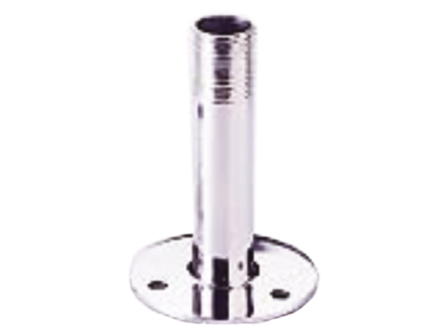 Antenna Mount, Pedestal Round Mount Stainless Steel Length:4"