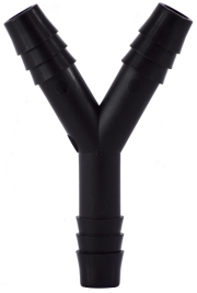 Y-Hose Barb, Nylon 3/8"