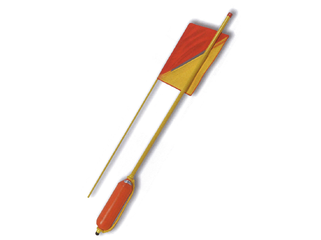 Overboard Pole, MOB for Backstay Overall Length:12-15" ISAF-App