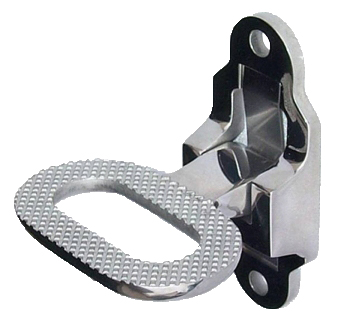 Mast Step, Folding Chrome Plated Brass