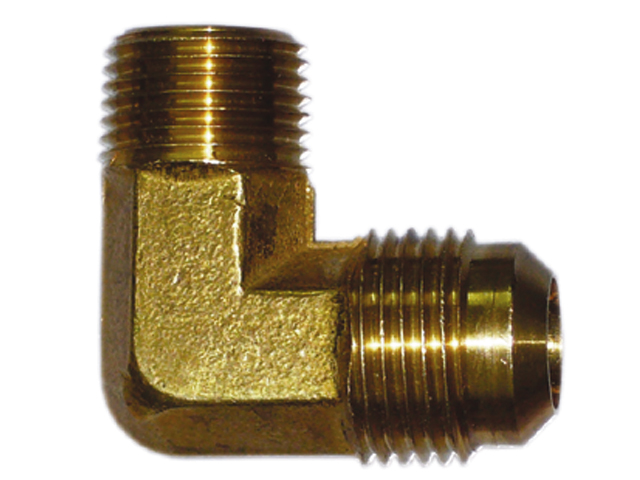 Elbow Flare 1/4 x 1/8Mpt Brass