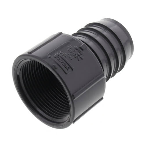 Hose Pillar PVC 1-1/2 Hose x 1-1/2Fem Thread