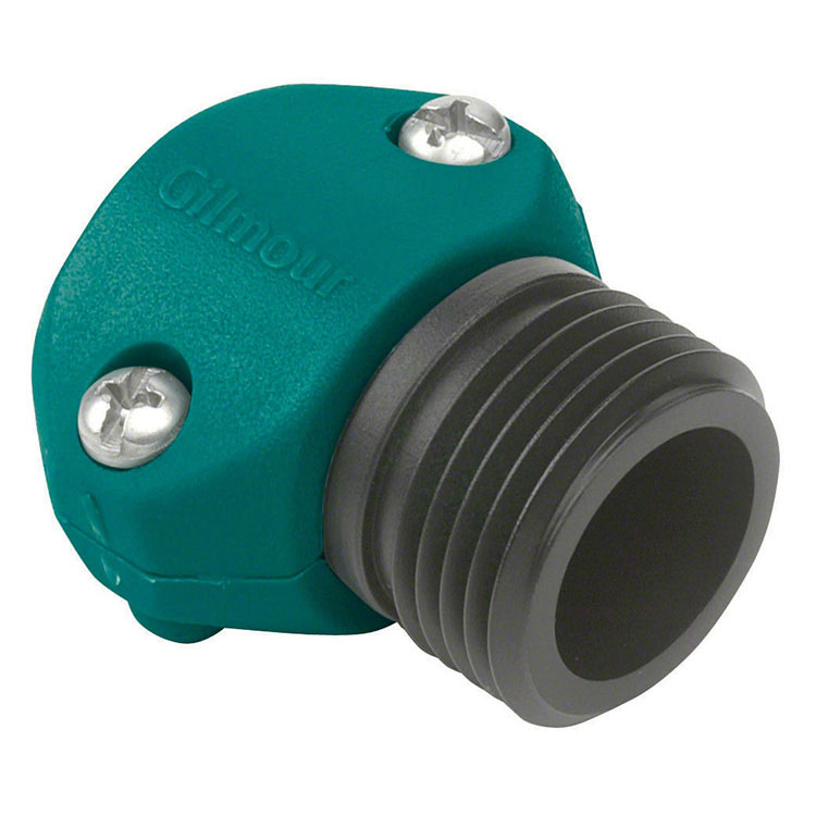 Hose Coupler, Hose Mount 5/8or3/4" to Garden-Thread Male