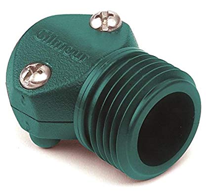 Hose Coupler, Hose Mount 1/2" to Garden-Thread Male