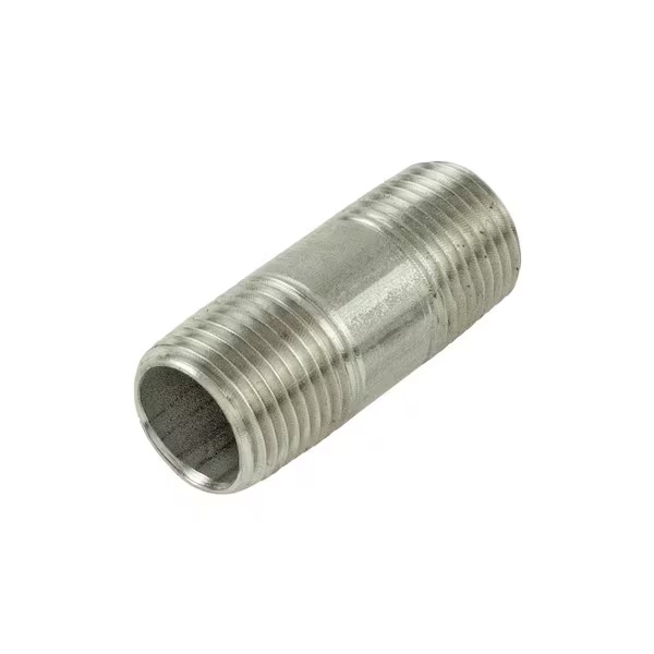 Pipe Nipple, Male Thread:1.5" Short PVC