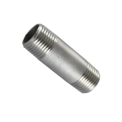 Pipe Nipple, Male Thread:1.25" Short PVC