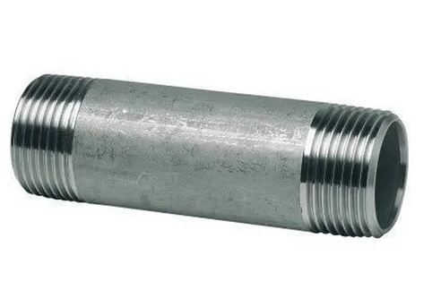 Pipe Nipple, Male Thread:1/2" Short PVC