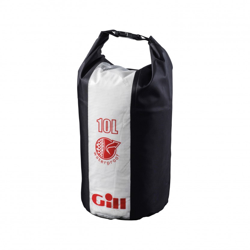 Dry Bag, Cylinder 10L Black Crystal