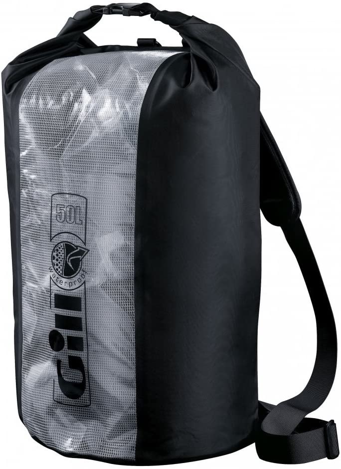 Dry Bag, Cylinder Black Crystal 50L