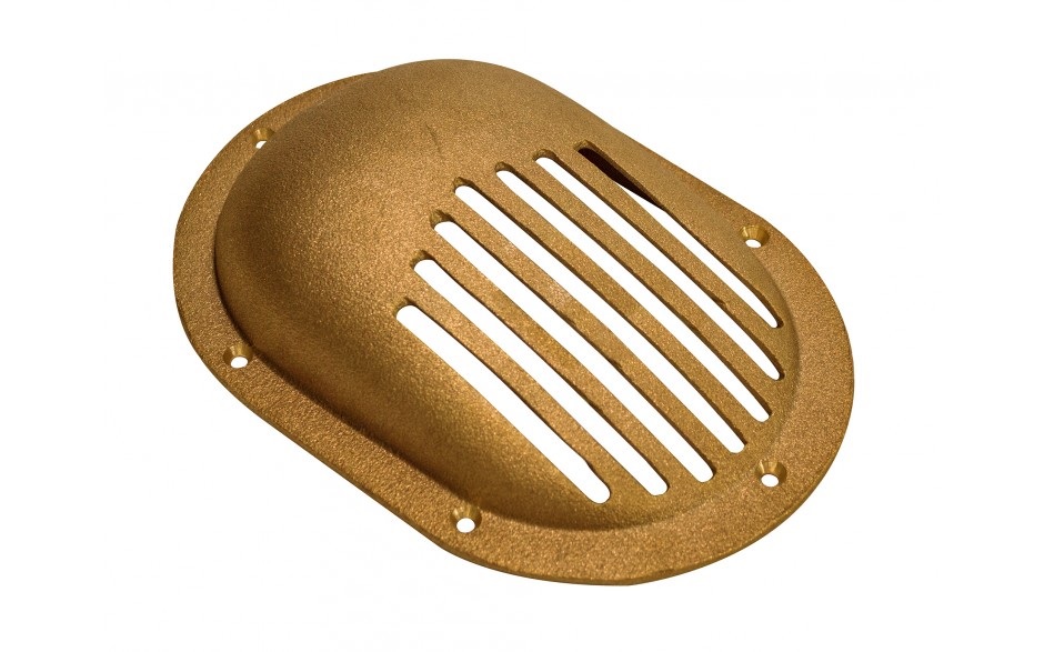 Scoop Strainer, Bronze for Maximum Thru-Hull:1"