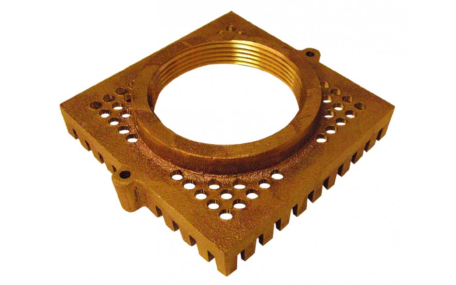 Bilge Strainer, Bronze 1-1/2Fpt