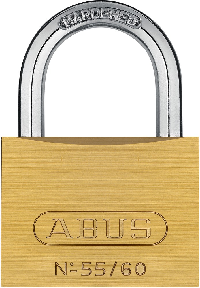 Padlock, Brass Body:2-3/8" KA5601