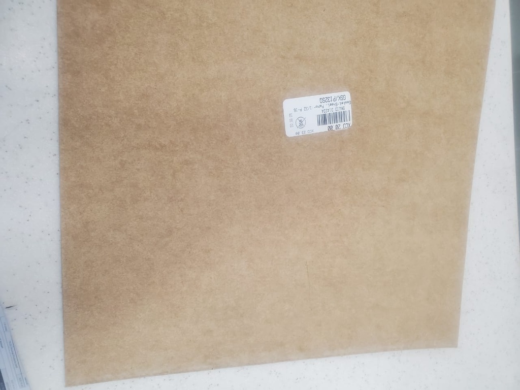 Gasket Sheet, Paper:1/32" P-165  ft²