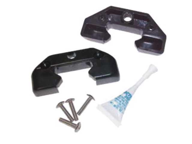 Endcap Set, Plastic for Non-CB BattCar Big-Boat Pair