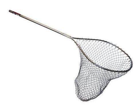 Net, Sportsman's Black Poly Mesh Teardrop 20 x 23" with 3' Aluminum Handle