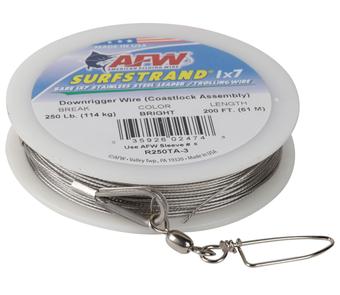 Leader Wire, 250Lb Downrigger Surfstrd 1x7