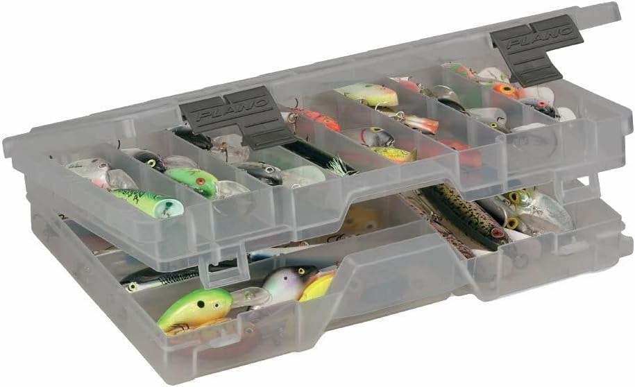 Tackle Box, Length:14" Width 9" Height:2.75"