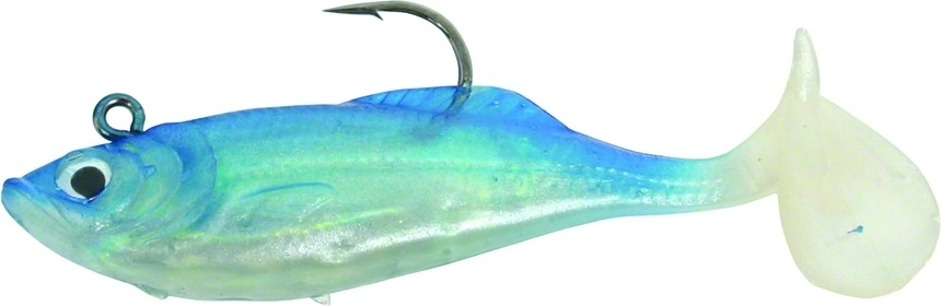 Lure, Calcutta Flashfoil Swim Shad 3" Blue Gill 6 Pack