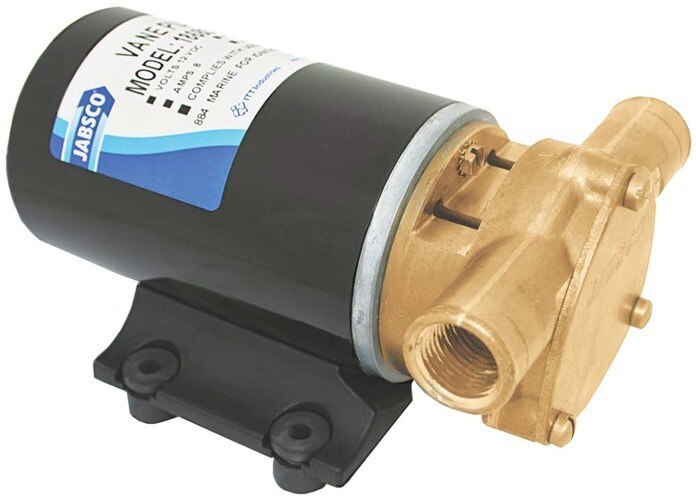 Puppy Pump, Sliding-Vane 24V 6GpM Port:1/2"