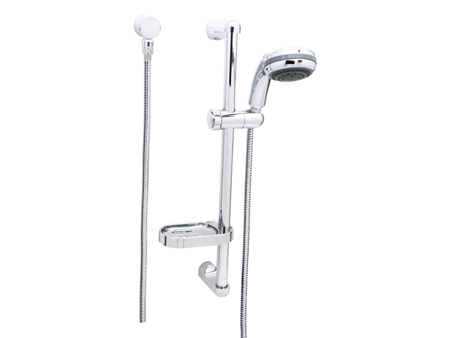 Shower Bar, Slide Universal Chrome