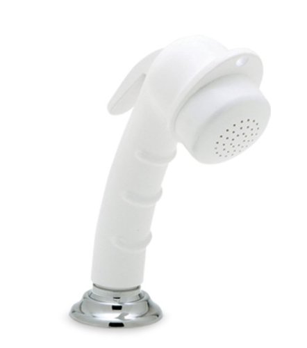 Shower Handset, White with 72" White Hose