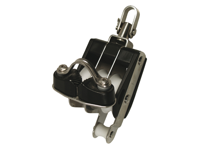 Block, Triple with Swivel Beck Cleat for Rope:14mm