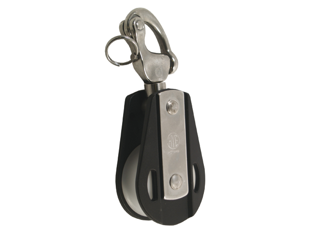 Block, Single with Snap Shackle for Rope:13mm