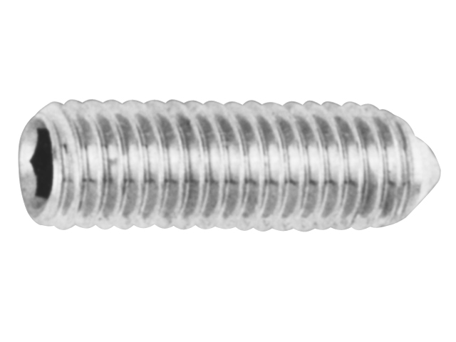 Set Screw, Allen-Socket Ø4 Length:6mm 18 Pack