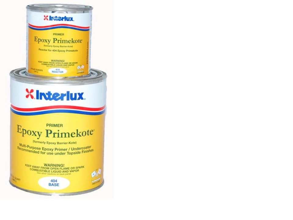 Epoxy Primer, Primekote Kit White Qt