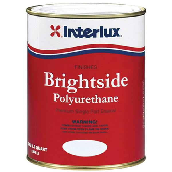 Polyurethane Paint, 1-Part Brightside Largo Blue Qt