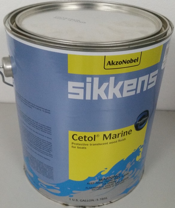 Wood Finish, Cetol Marine Satin Gal