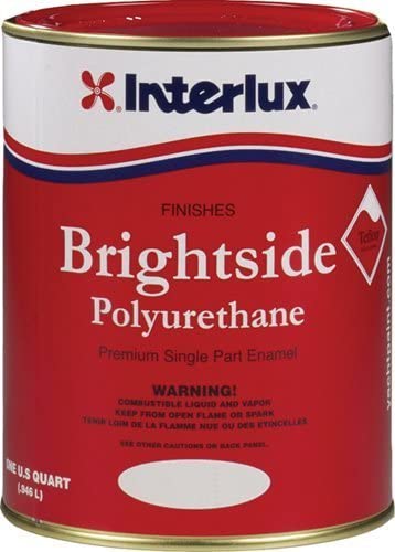 Polyurethane Paint, 1-Part Brightside Medium Blue Qt