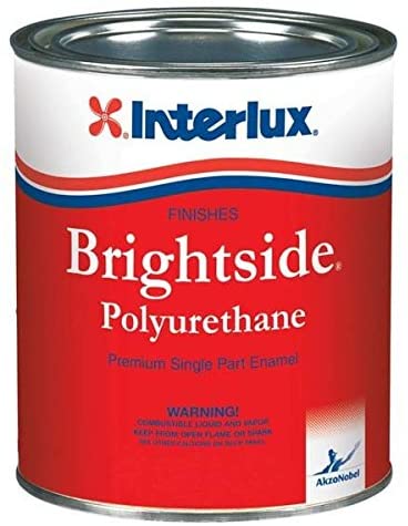 Polyurethane Paint, 1-Part Brightside Boot-Top Flg Blue