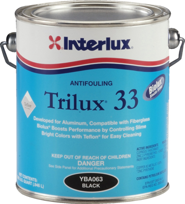 Antifouling, Trilux 33 Black Gal