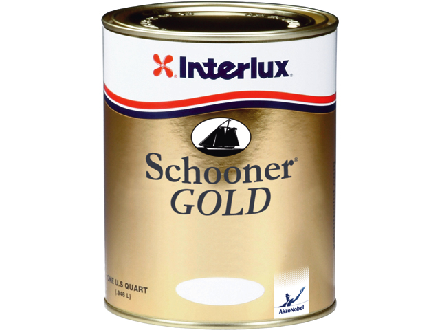 Varnish, Schooner Gold UV Resistant Qt