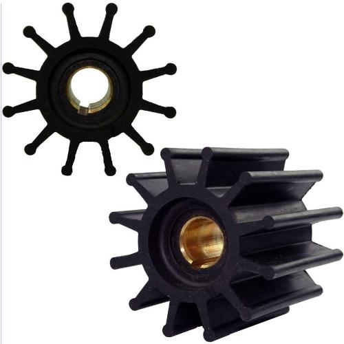 Impeller, Neoprene 12 Blade Ø3.75 Width 2.89" Key-Drive#3