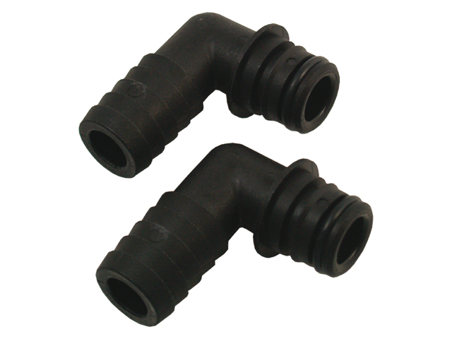 Port Kit, 3/4" Barb 90º Elbow