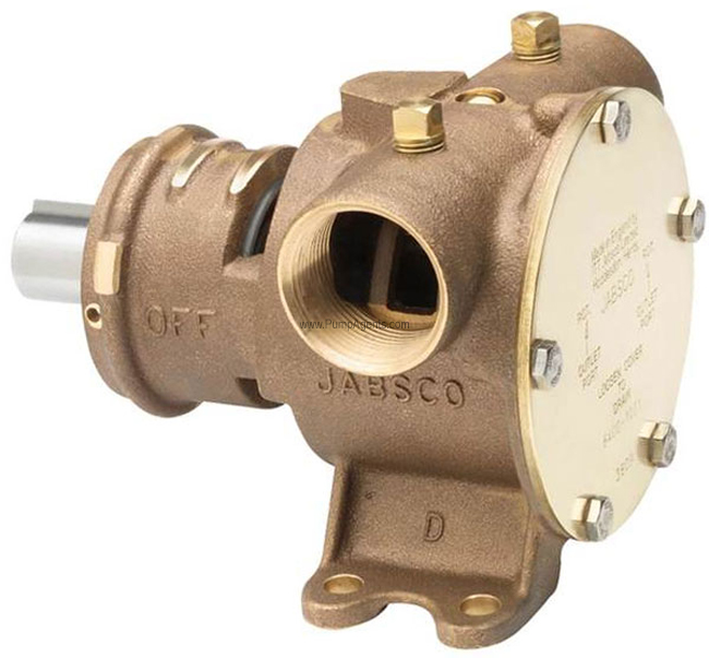 Impeller Pump, 62GpM Bronze Port:1-1/4" Pedestal Mount