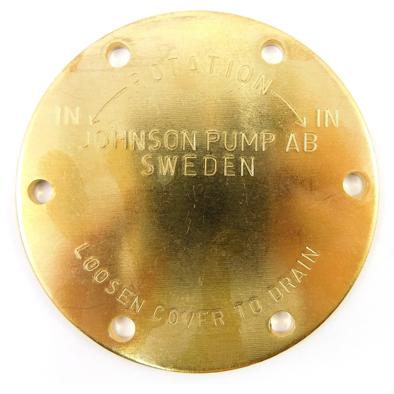 End Cover Plate, Round 6Screw-CircleØ74mm F7B