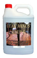 Teak Cleaner, Teak Minus Step1 2-1/2 Gal