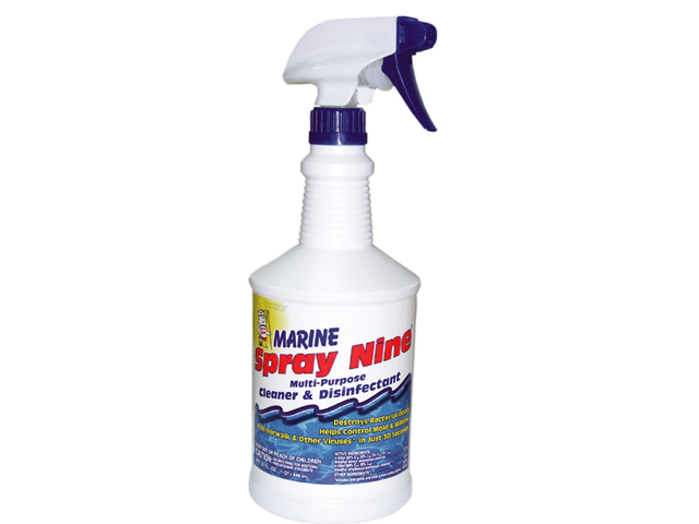 Cleaner, Spray Nine Marine 32oz Finger Spray