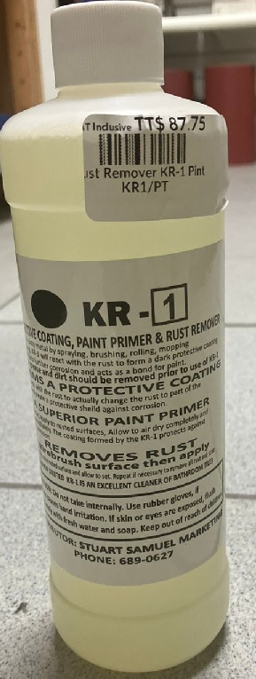 Rust Remover KR-1 Pint