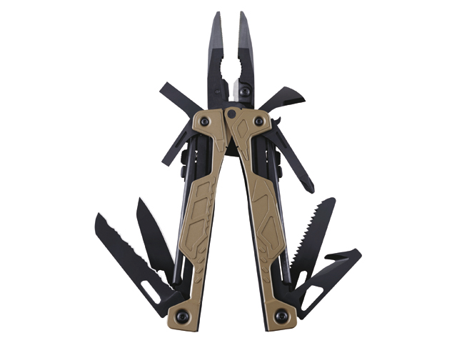 Leatherman Tool, OHT One Hand Tool Coyote Tan